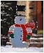 Lighted Snowman Lawn Decoration