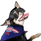 MLB Chicago Cubs Royal Blue Small Pet Bandana (Medium/Large)