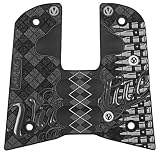 Virtue Argyle Bullets 45 Grips - Black