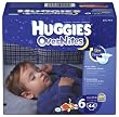 Huggies OverNites Diapers, Size 6, Big Pack, 44 Count