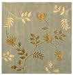 Safavieh Soho SOH313A Light Blue 6' Square Handmade Area Rug