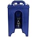 Cambro 100LCD186 Camtainer 1.5 Gallon Navy Blue Insulated Beverage Dispenser