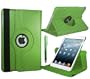 Verde IPad 2/3/4 de cuero elegante del caso de Apple con 360 � Rotaci�n de acci�n giratoria para orientaci�n vertical y horizontal con el protector libre de la pantalla y del tacto de la pluma por Stuff4 �