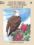 State Birds and Flowers Coloring Book (Dover Pictorial Archive Series)
