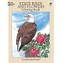 State Birds and Flowers Coloring Book (Dover Pictorial Archive Series)