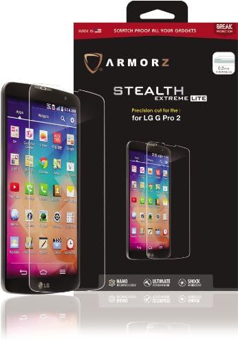 Armorz Stealth Extreme Lite Tempered Glass Screen Protector for LG G Pro 2