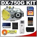 Sea & Sea DX-750G Underwater Digital Camera Kit with Sea & Sea DX-750G 5.19MP Digital Camera with 3x Optical Zoom & Sea & Sea Underwater Housing & Sea & Sea Camera Pouch Case + Transcend 2GB SecureDigital Card + High Speed USB SecureDigital Card Reader + Set of 4 - 2700mAh NiMH Rechargeable AA Batteries with AC/DC Rapid Charger + Digital Image Recovery Software + Memory Card Storage Wallet + Microfiber Cleaning Cloth KIT