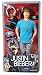 Justin Bieber JB Street Style Collection 11-1/2 Inch Basic Doll Set - JUSTIN BIEBER in Blue T-Shirt and Grey Khakis with Hat, Necklace, Microphone, Headphone, Shoes and Mini Magazine