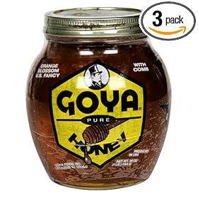 Goya Comb Honey, 16-Ounce Units (Pack of 3)