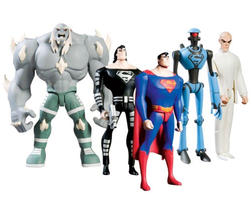  Superman vs. Doomsday 5 Character Action Figure Set
