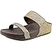 FitFlop Womens Lulu Superglitz Slide Sandal 638-001