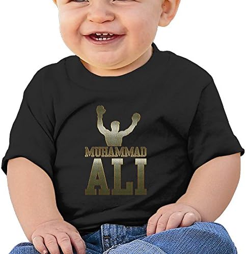 NaBaCa 5 Shop Legend Ali Baby Infants &amp;Toddlers T-shirt Short Sleeve Black