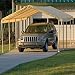 ShelterLogic 12 x 26- Feet Canopy 2- Inch 5-Rib Frame, Tan Cover