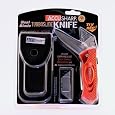 Accusharp 707C Turboslide Sport and Utility Knife, Red