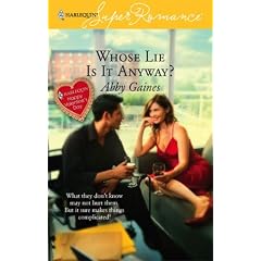 Whose Lie Is It Anyway? (Harlequin Super Romance)