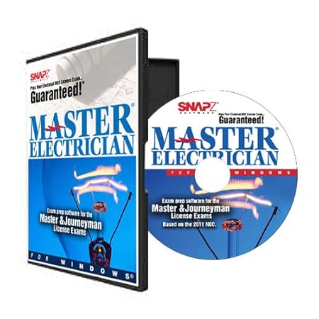 Snapz Master Electrician Exam Prep Study Program for 2011 NEC