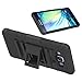 Galaxy A5 Case - Armatus Gear (TM) Tactical Hybrid Armor Case 2-in-1 Dual Layer Protector with Kickstand and Holster Combo For Samsung Galaxy A5 - Black