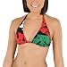 Xhilaration® Leaf Swim Top Red/Green