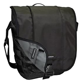Brenthaven 3608 Switch MB Messenger Bag for 13.3-Inch MacBooks and 15.4-Inch MacBook Pros (Gray/Black)