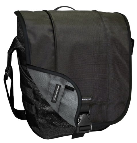 Brenthaven 3608 Switch MB Messenger Bag for 13.3-Inch MacBooks and 15.4-Inch MacBook Pros (Gray/Black)
