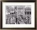 Hugh Latimer Preaching Before King Edward VI at Westminster in 1547, from Acts and Monuments Framed Art Poster Print by English School, 28x22