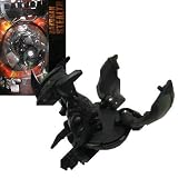 Bakugan Stealth Gundalian Invaders New Season 3 EXCLUSIVE BakuCamo (Black) Ventus HELIX DRAGONOID 740G w/DNA CODE (FACTORY SEALED)