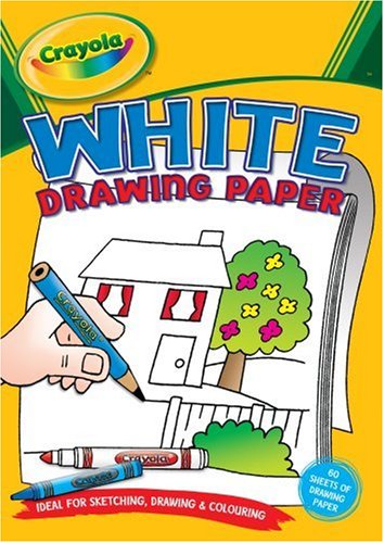 Childrens Toyshop  Toys : Crayola A4 White Drawing Paper (60 Sheets)