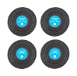 Thumbsup! Silikon-Untersetzer in Schallplatten-Form