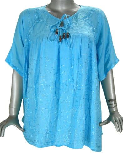 Clothescraft Women's Kurta Top Embroidered India Clothing