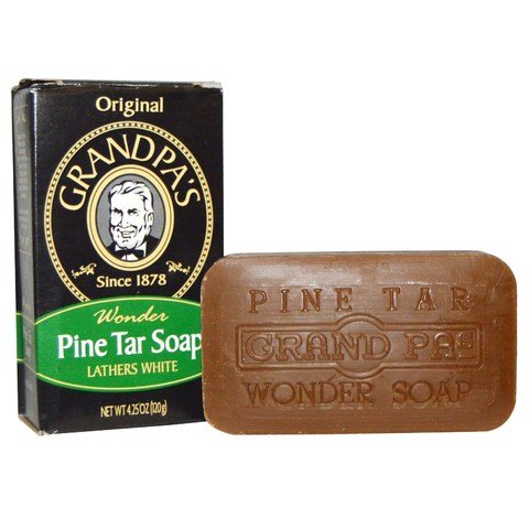 Grandpa's Soap Pine Tar Bar Soap - 3.25 Oz
