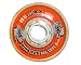 Rink Rat Hot Shot Indoor XX Grip White and Orange 72mm Inline Wheel
