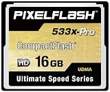 16GB PixelFlash 533x CF Compact Flash Memory Card Ultimate Speed Series