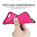 iPhone 6S Case, LoHi Apple iPhone 6 Case Soft Touch [Ultra Slim-Fit] Shock Absorbing Scratch Resistant Flexible TPU Bumper Cover Case for iPhone 6S 6 - Hot Pink/Black