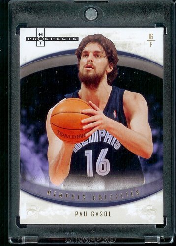 2007-08 Fleer Hot Prospects # 21 Pau Gasol Memphis Grizzlies Basketball Card