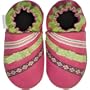 Robeez Pretty Bows Fuchsia Soft Sole Baby Shoes 6-12 months * 08 Newest Collection -- We Have Large Selections! *