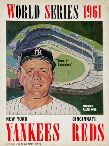 1961 World Series Poster - New York Yankees vs Cincinnati Reds