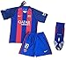 #10 Messi FC Barcelona 2016-2017 Home Jersey with Shorts and Socks for Kids/Youth