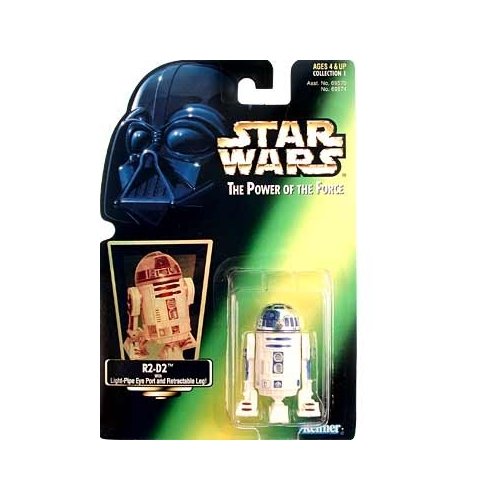 Star Wars R2-D2 Action Figure Power of the Force Hologram Card