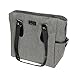 ZaZa Tote with 5 Piece Food Container, Gray