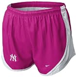 Nike New York Yankees Pink Women's Tempo Shorts (XS=0-2)