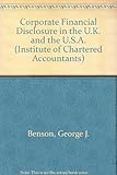 Corporate financial disclosure in the UK and the USA