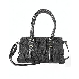 Nylon satchel bag