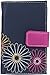 Travelon Safe ID Daisy Tri-Fold Wallet, Navy