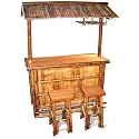 Homestyle BABBRC 3-Piece Outdoor Bamboo Tiki Bar Set