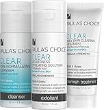 Paula's Choice Clear Regular Strength Acne Trial Kit - 2% Salicylic Acid & 2.5% Benzoyl Peroxide for Moderate Acne