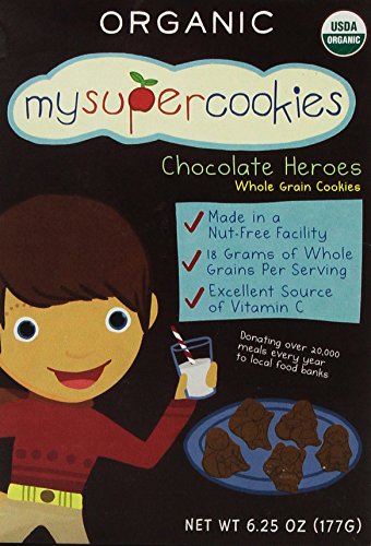 MySuperSnacks MySuperCookies Cookies - Chocolate Heroes - 6.25 oz