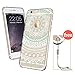 iPhone 6 Case, ESR iPhone 6 /6s Case Hybrid [Shock Absorbing] TPU Bumper +[Scratch Resistant] Hard Back Cover Clear with Design Protective Case for iPhone 6s / 6-Dream Catcher - Mint Mandala
