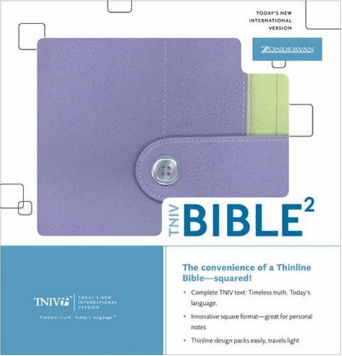 TNIV Bible: Thinline Squared Lavendar/Melon, by Zondervan