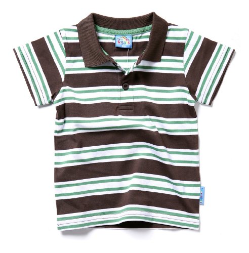 Sweet and Soft Baby Classic Knit Polo, 6 months, Brown