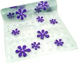 Bath Jellies Flower Fun Purple Bath Mat